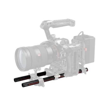 SmallRig 5212 - 2x pręt montażowy 15mm, przykład użycia